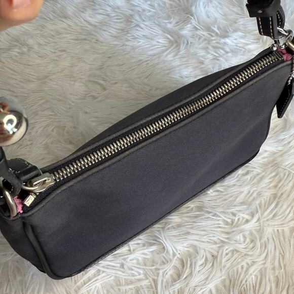 y2k COACH Vintage Mini Demi Hampton 7769 Mini Purse Shoulder Bag - Picture 3 of 12